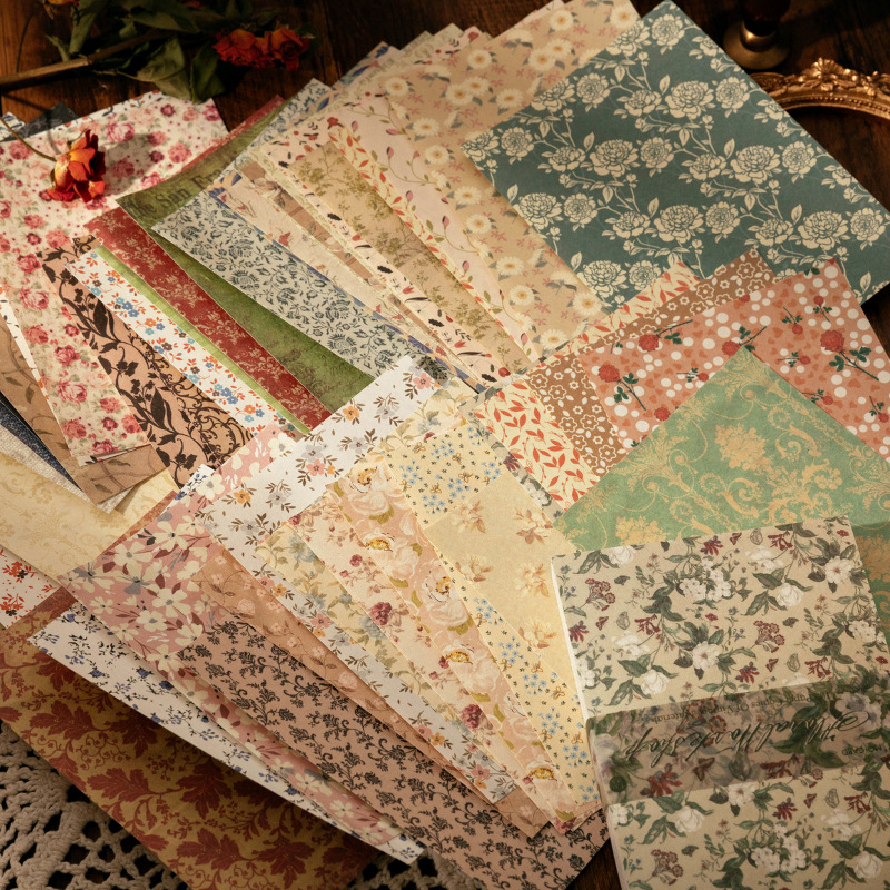 100 lembar Vintage INS pola bu - Ink Blotter Paper ulasan dan harga