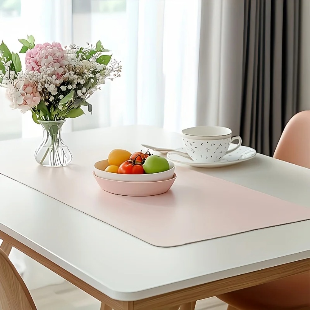 2026 1 buah alas mouse besar b - Leather Desk Pad ulasan dan harga