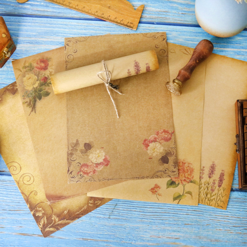 16 Buah Kertas Tulis Antik Ker - Ink Blotter Paper ulasan dan harga